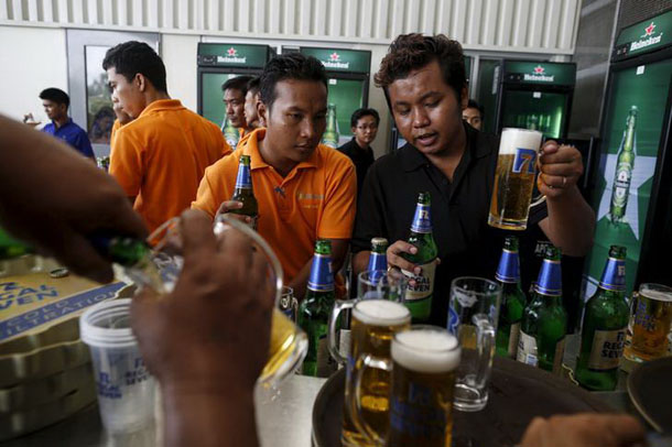 Myanmar. Beer Brands Return to Heineken from Military-Owned Brewery