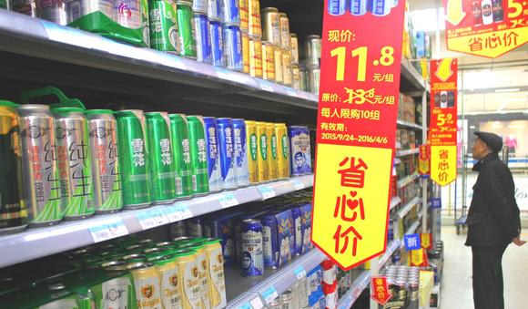 Anheuser sells more China brew despite down market