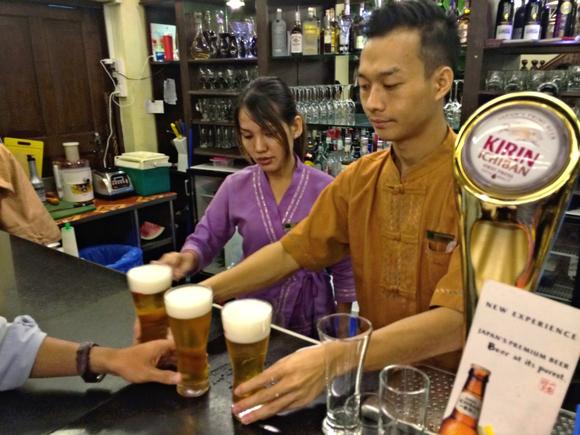 Thirsty for growth, foreign brewers pile into Myanmar