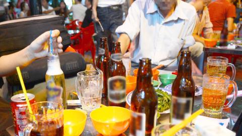 Vietnam. No alcohol – only tea and milk