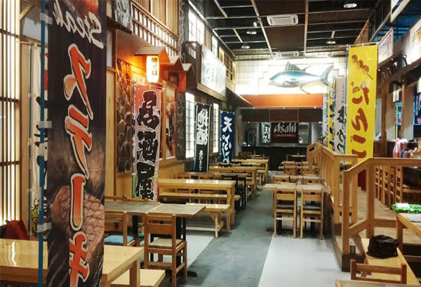 Beer in Philippines’ first Japanese seafood market
