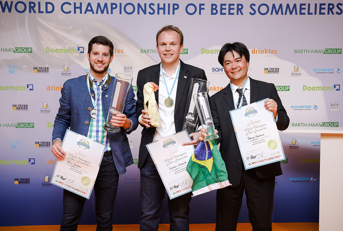 Stephan Hilbrandt is the new Beer Sommelier World Champion